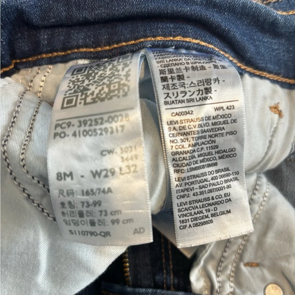 Levi's Classic Bootcut Jeans-Size 8 - Picture 4 of 8
